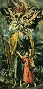 El Greco, st.joseph and the child